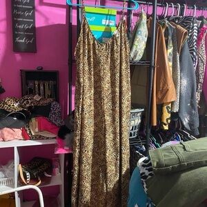 Leopard Print Jumpsuit